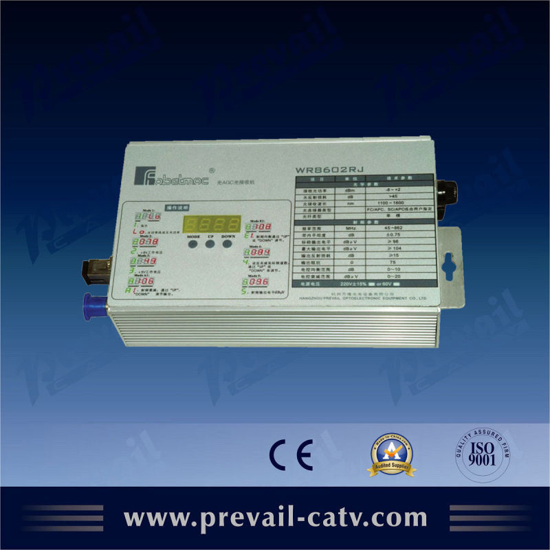 China Factory FTTH CATV Optical Receiver (1550nm receiver to ONU)