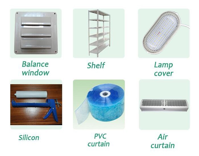 Slaughter Cold Room for Meat Chicken Chiller Freezer Deep Freezer