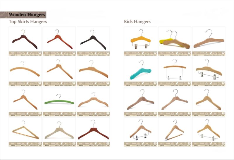 Clothes Hanger Manufacturer Supply Wooden Clothes Hanger for Children