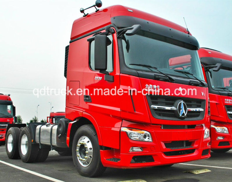 420HP Beiben Truck Tractor/ 6X4 Head truck V3 truck Mercedes-Benz Technology tractor truck tow truck