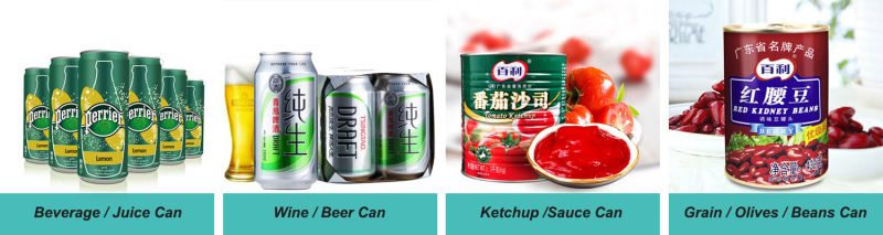 Plastic Tin Can Tea Drinks Filling Packing Machine