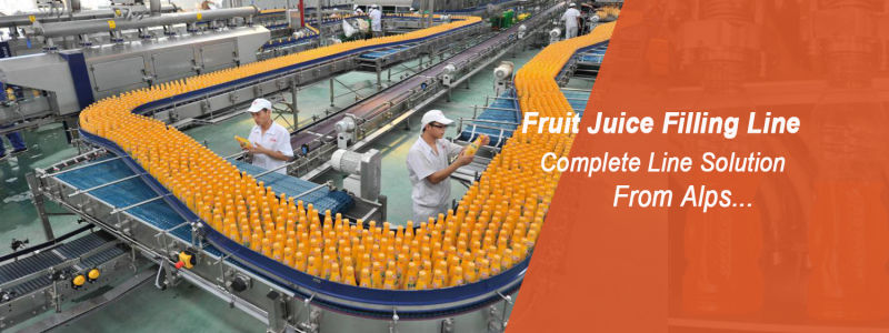 3000 Bottles Per Hour Fruit Juice Product Line