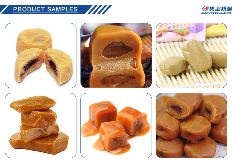 China Toffee Caramel Soft Candy Machine Equipment