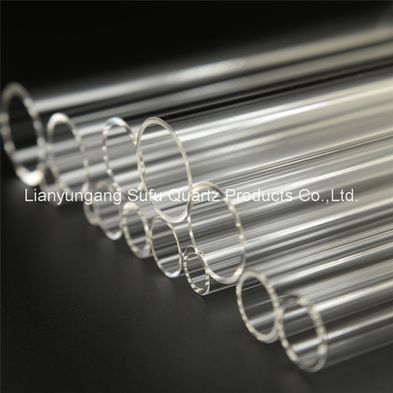 High-Temperature Resistence Quartz Glass Tube with Customized Sizes