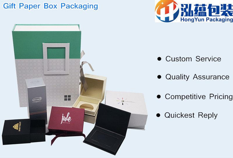 Wholesale Custom Gift Paper Packaging Box for Serum Bottles