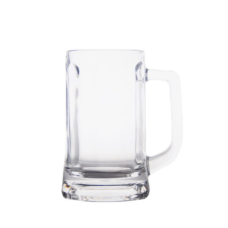 Beer Glasses Traditional Clear Beer Glass Mug with Handle