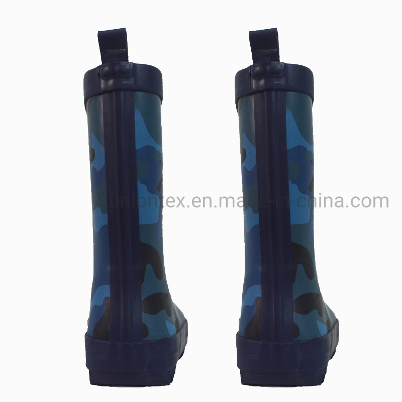 Rubber Waterproof Rain Boots for Boys and Girls