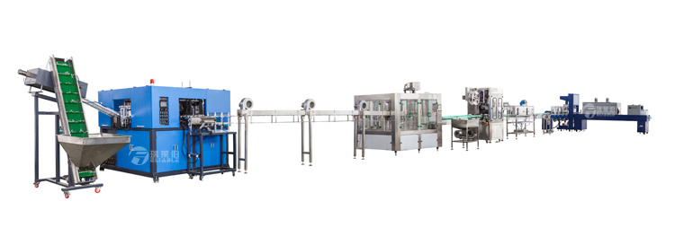 Automatic 10000bph Fruit Juice Bottling Washing Filling Sealing Machine