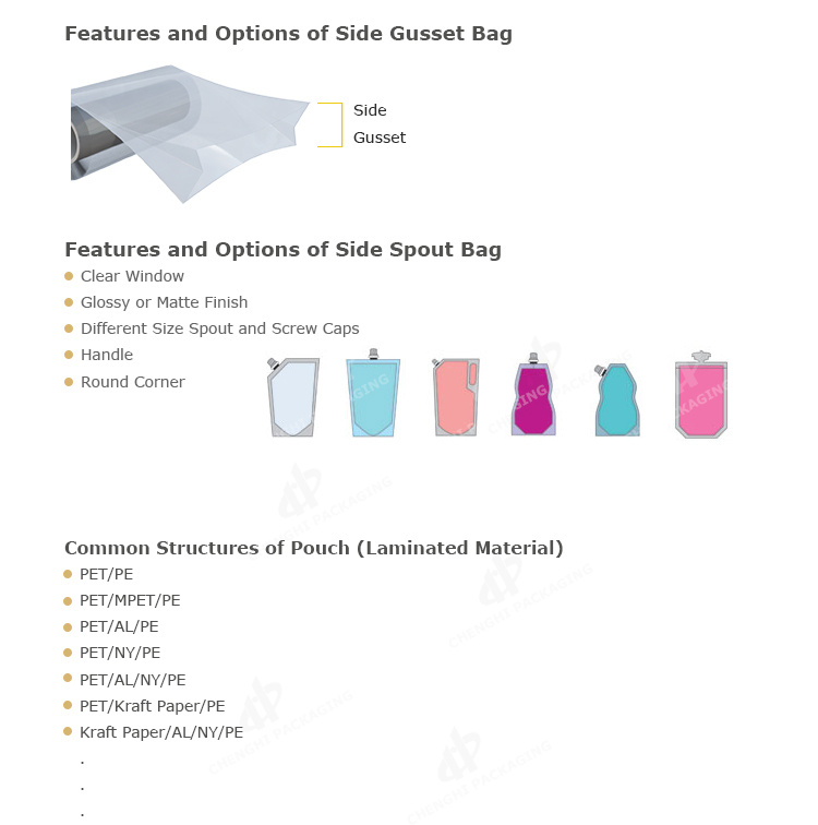 Manufacturer Wholesale Printing Plastic Bag for Pickles Packing Bag