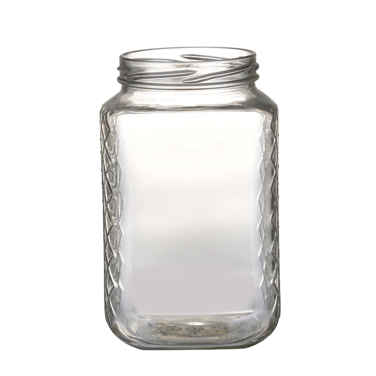 900ml Clear Glass Jar/Glass Jar with Lid