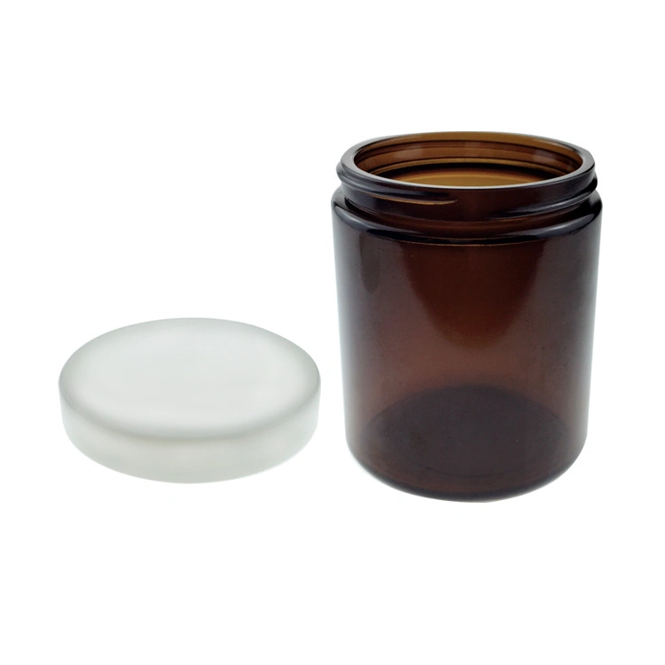 120ml Small Cream Glass Jar for Glass Cosmetic Jar with Lid