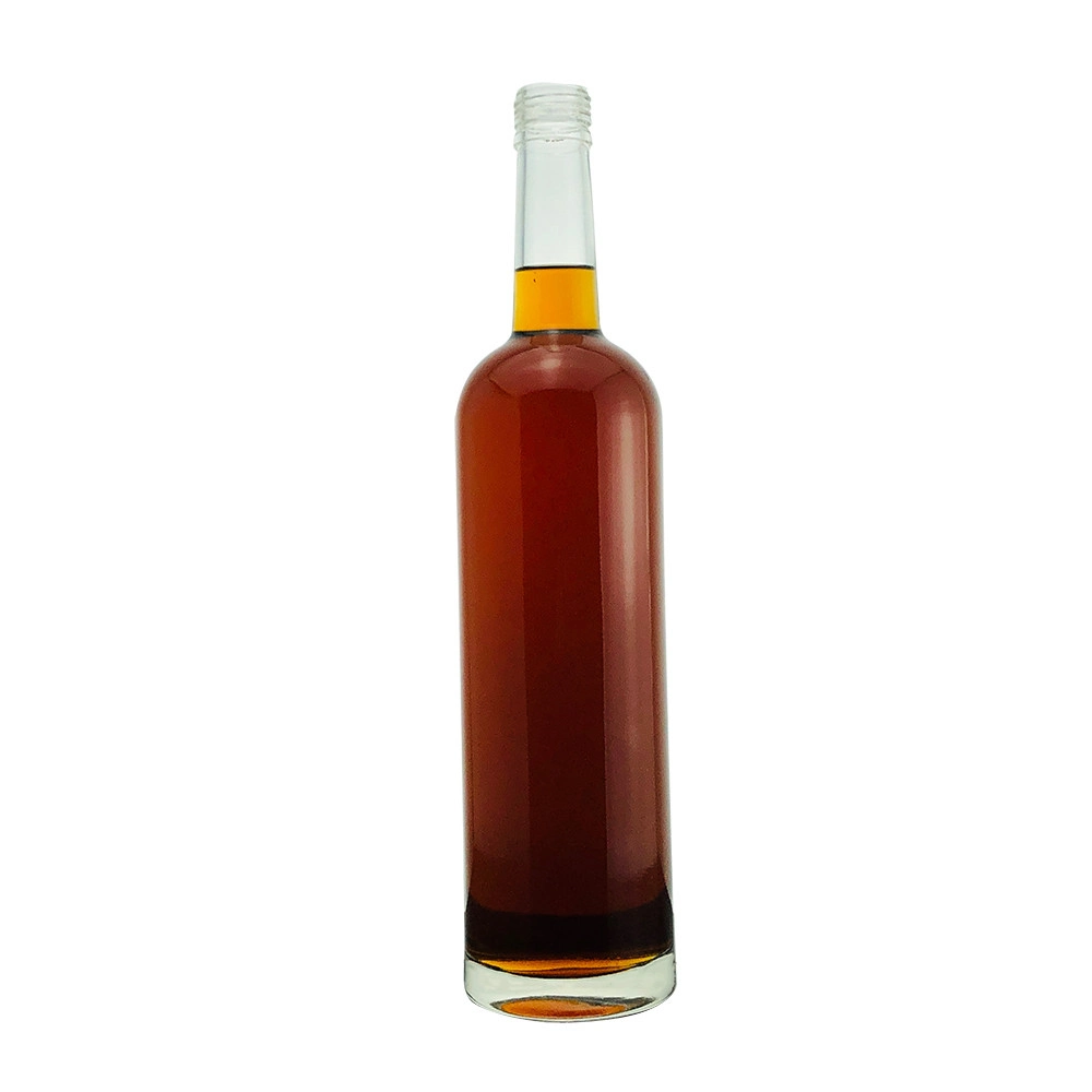 1 Liter Glass Bottles Wholesale Recycled Vodka Rum Gin Tequila Bottle