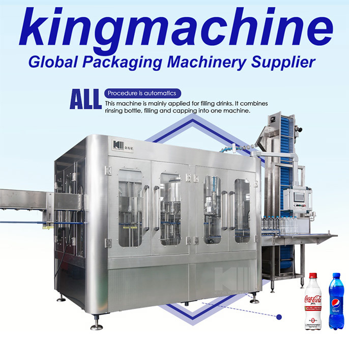 Pet Bottle Carbonated Beverage Drink Filling Line