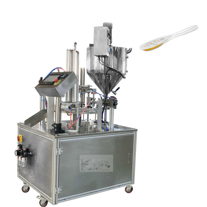 Automatic Honey Spoon Packaging Machine Honey Syrup Filling Sealing Packaging Machine