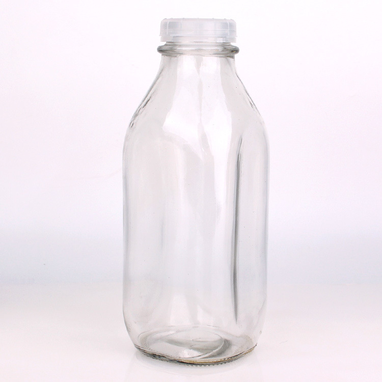 Wholesale 1liter Glass Milk Bottle 240ml 350ml 400ml 930ml Glass Bottle for Milk