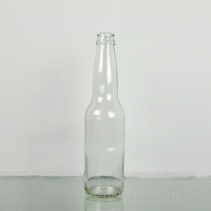 Chinese Supplier for 330ml Green/Amber/Transparent Color Glass Beer Bottles