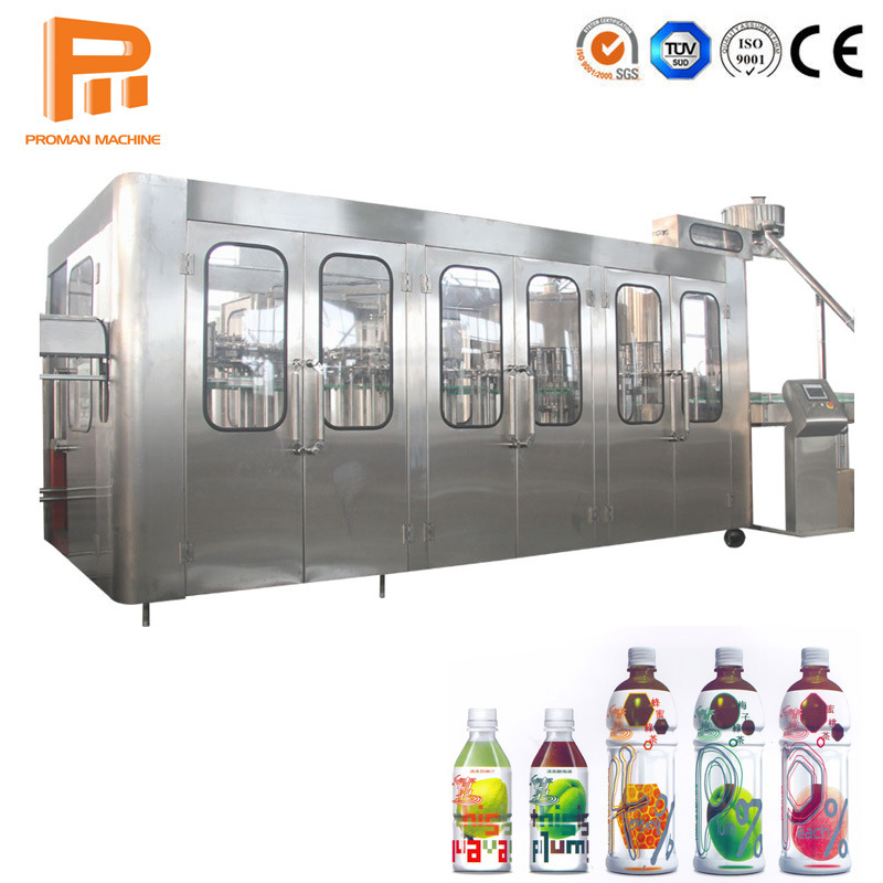 750ml Bottle Mango Juice Washing Filling Capping Bottling Machine