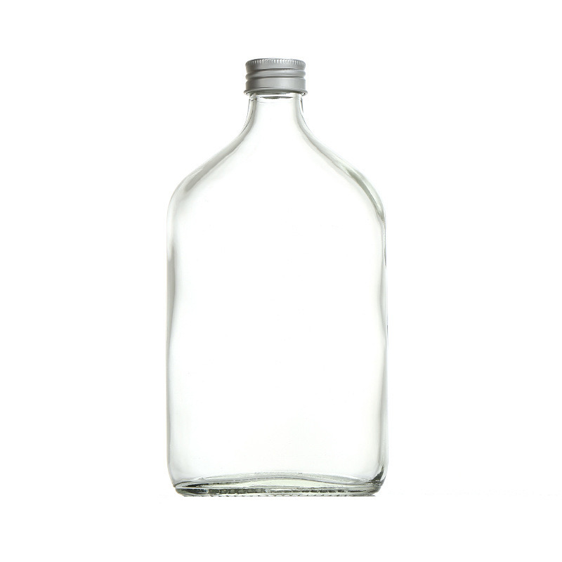 Manufacturer Mini Wine Bottle Slanted Shoulder Glass Bottle for Sale