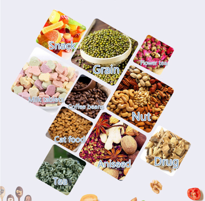 Wholesale Pet Clear Nuts Grain Dry Fruit Packaging Jars Plastic Food Grade Jars