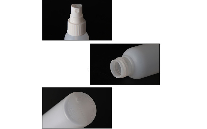 50ml HDPE Bottle Sprayer Bottle Nature Plastic Bottle for Cosmetic