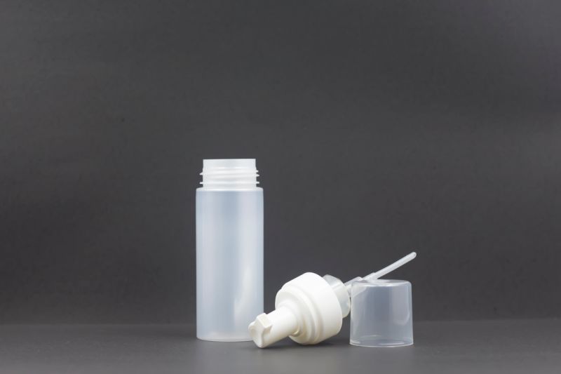 170ml Pet Transparent Customized Cosmetic Packaging Lotion Bottle with Cleaning Foam Pump