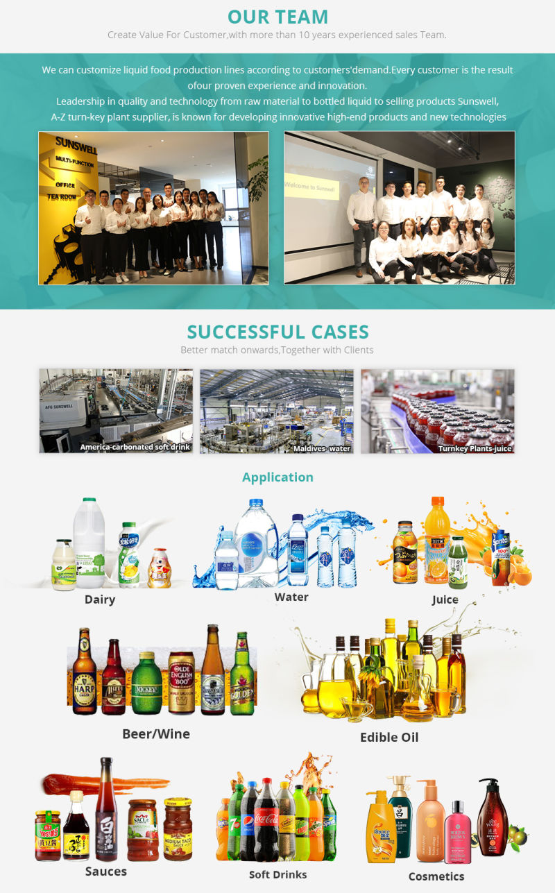 Orange Juice Production Line for Glass Bottle