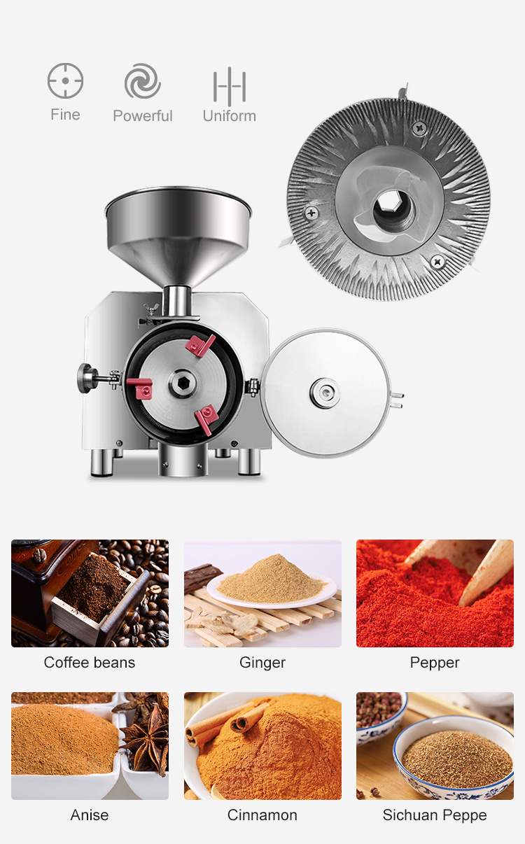 Mini Small Spice Grinding Machine Price in China