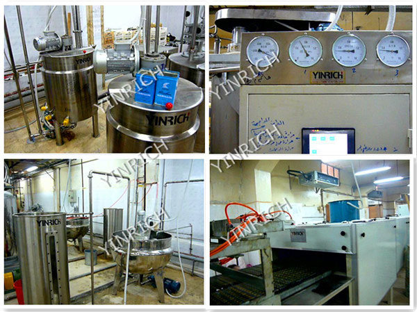 Complete Deposited Toffee and Hard Candy Producing Line Withplc Control (GDT300-2)