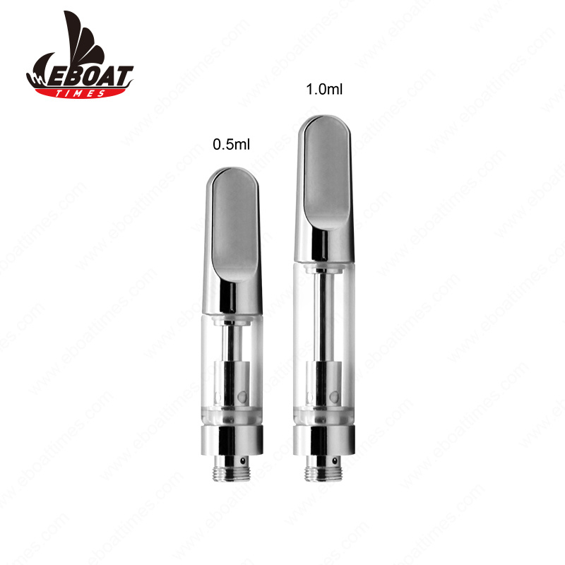 Eboattimes Leakproof 0.5ml 1.0ml Glass Empty Cbd Vape Atomizer