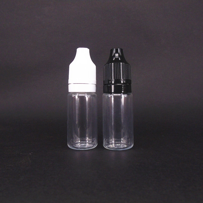 10 Ml Transparent Plastic E Liquid Flavour E Juice Vape Oil Tattoo Ink Dropper Bottle