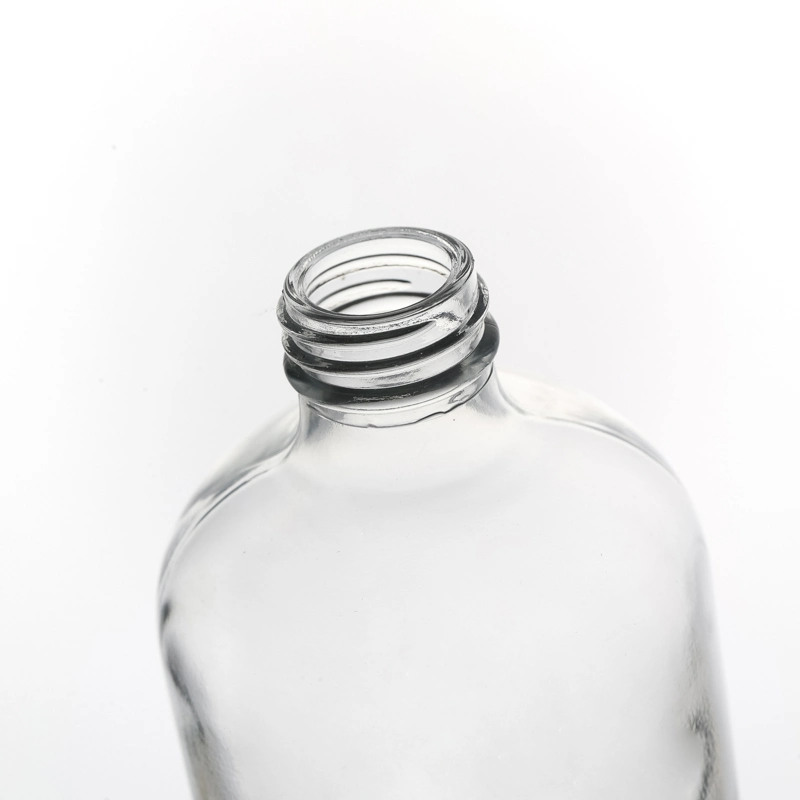 Factory Bulk Sale Boston Glass Bottle for Bevergae Drinking with Aluminum Lids