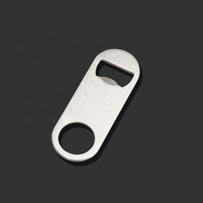 Metal Beer Bottle Opener Silver Stainless Steel Bottle Opener