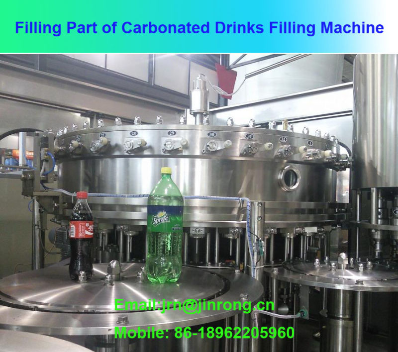 Automatic Carbonated Beverage Filling Machine in Pet Bottle