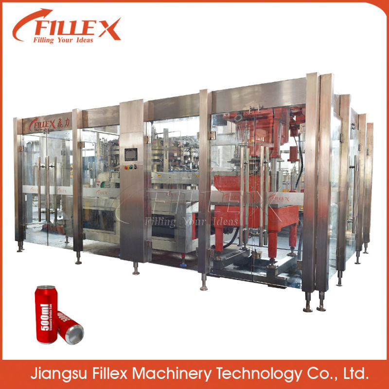 Excellent Service Aluminum Tin Can Carbonated Drinks Filling Machine