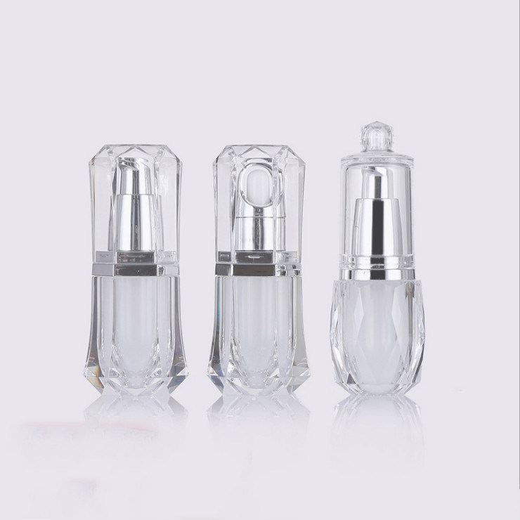 Empty 10ml Acrylic Dropper Plastic Bottles, Skincare Essential Oil Bottles