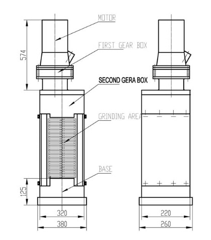 Pipe Type Grinder Channel Waste Water Grinder Screen