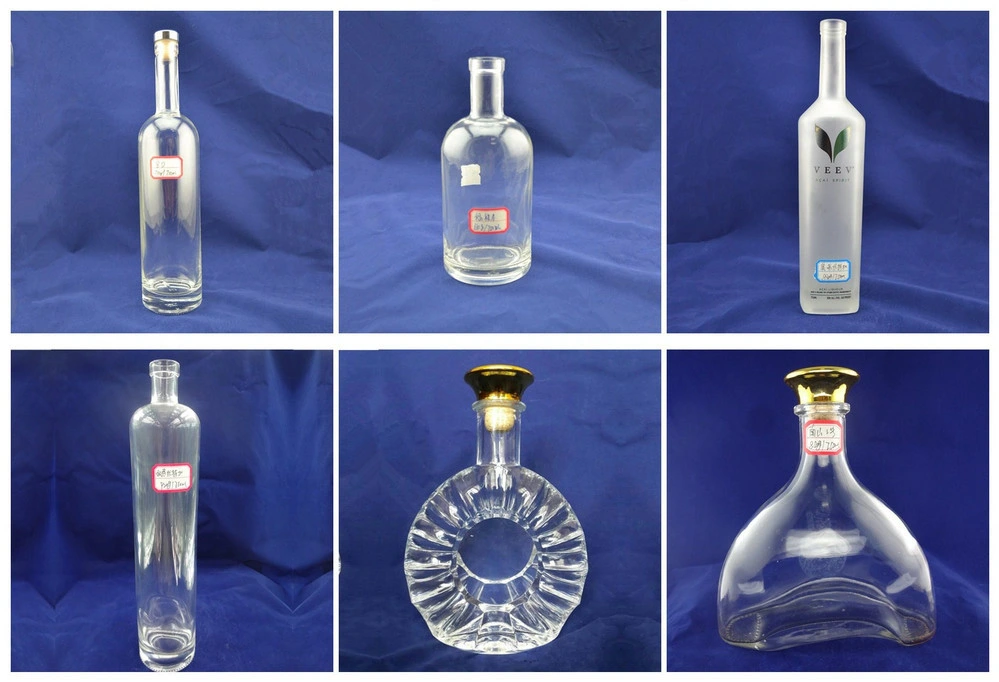 300ml 500ml 750ml 1000ml Glass Bottle Clear Olive Oil Bottles Wholesale