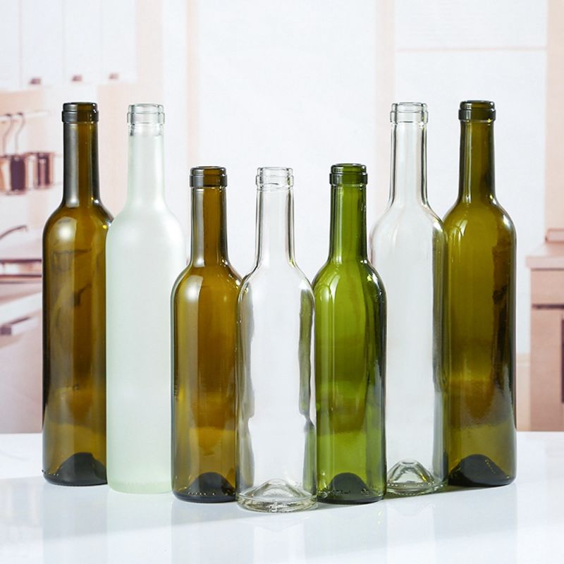 Manufacturer Standard Dimensions Glass Wine Bottle for Sale