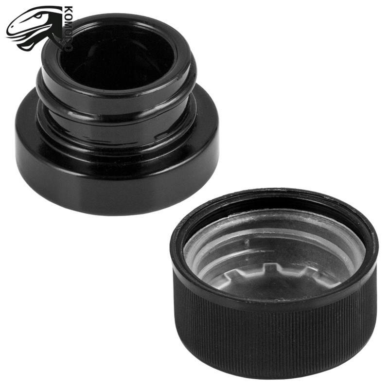 Custom Matte Screw 5ml Jars with Lids Glass Cosmetic Packaging