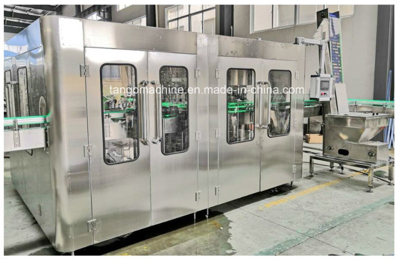 Automatic Pet Bottle Liquid Juice Beverage Filling Capping Bottling Plant