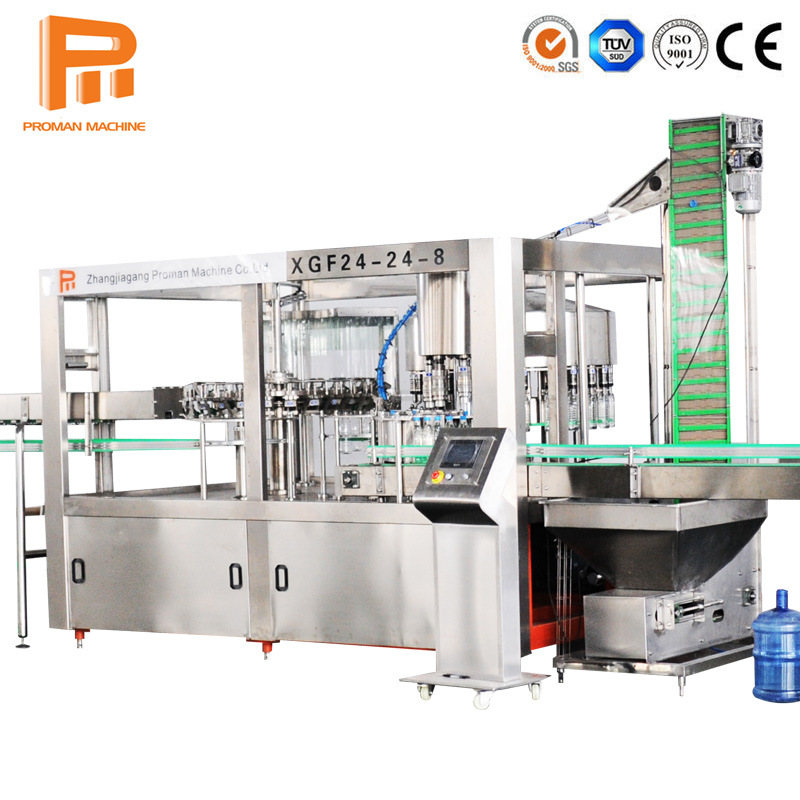 Monoblock Fully Automatic Juice Beverage Drink Bottle Filling Machine