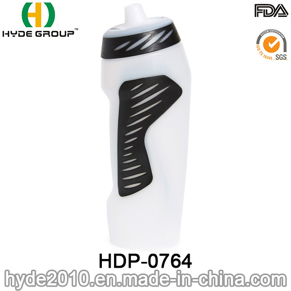 600ml BPA Free Plastic Bicycle Travel Outdoor Water Drinking Bottle (HDP-0764)