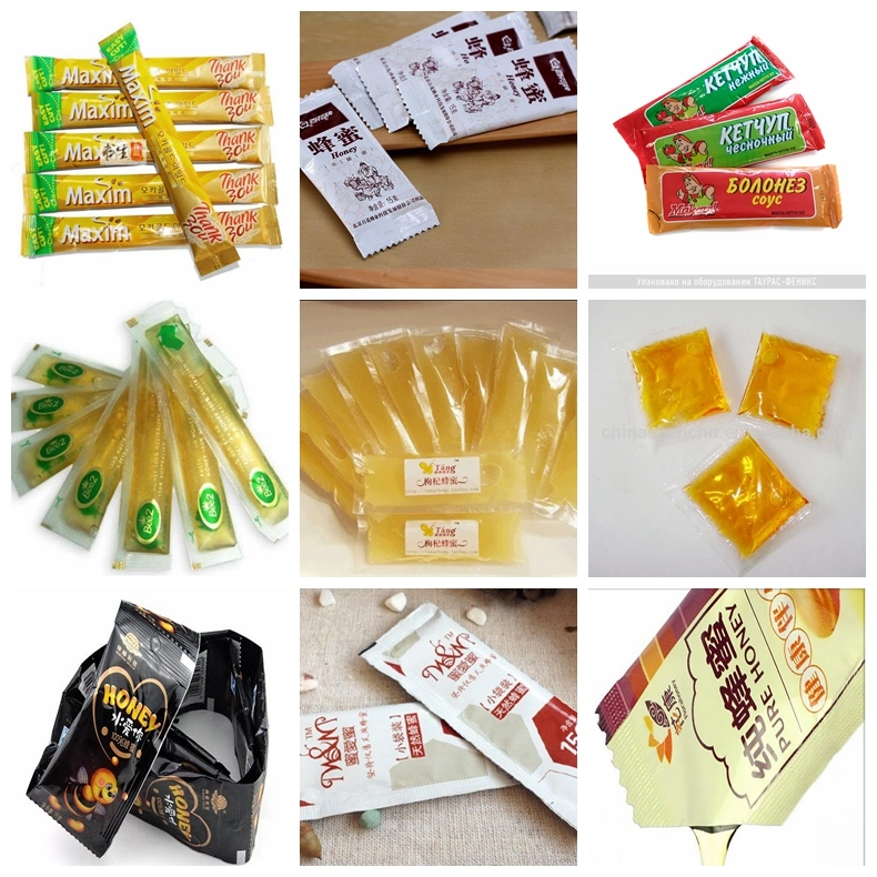 Automatic Honey Liquid Sachet Filling Packing Machine Bag Stick for Honey Packing Machine