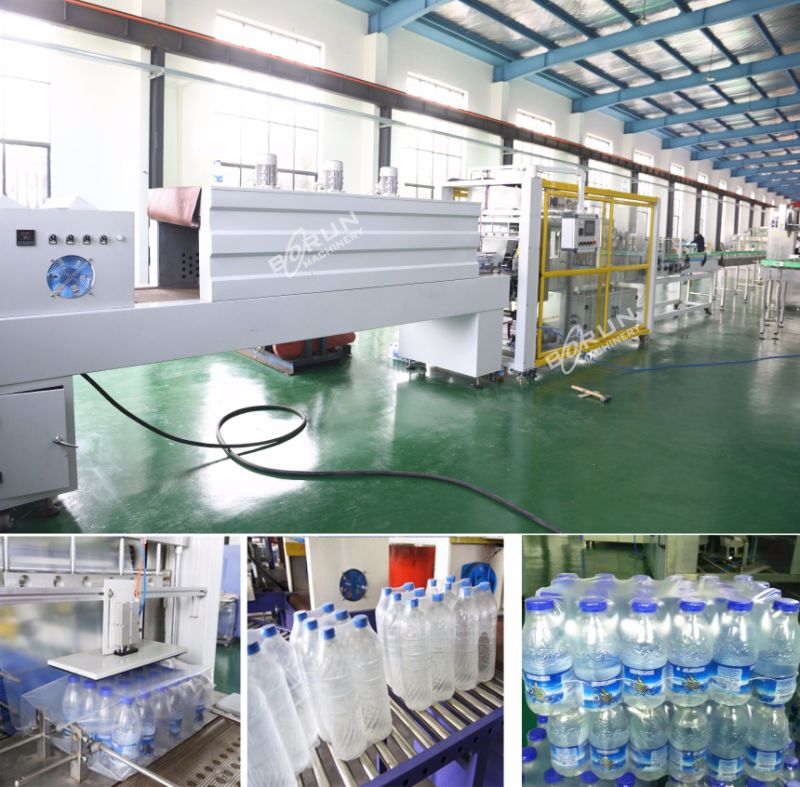 Automatic Non-Tray PE Film Shrink Wrap Packing Machine for Bottle Beverage