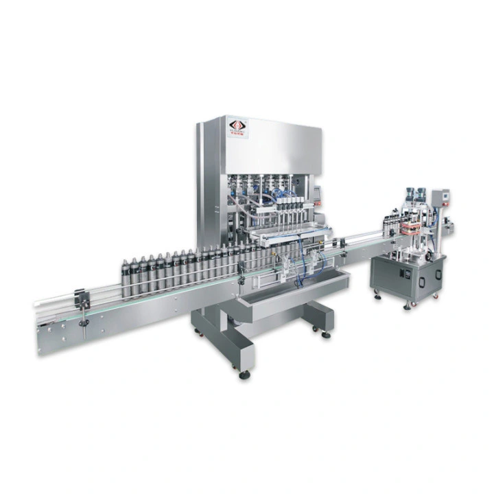 Automatic Chilli Jam Glass Jar Liquid Filling Capping Machine