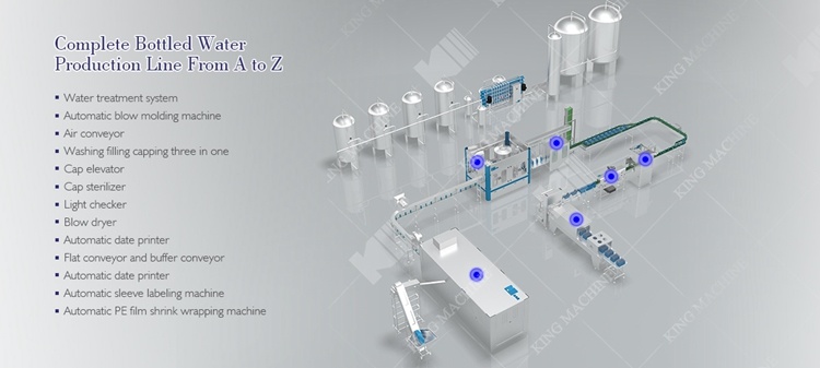 Water Bottle Processing Plant for Beverage with Good Price