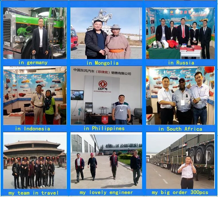Powder Material Transport Service Tanker Bulker Silo Trailer Bulk Cement Tank Semi Trailer