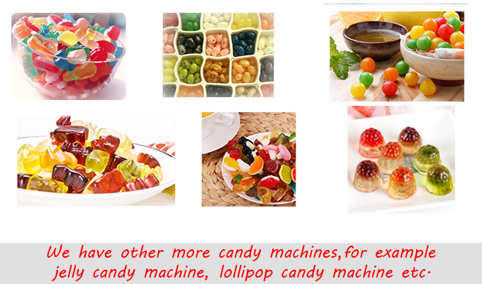 Jelly Candy Depositing Line Cool Candy Forming Machines