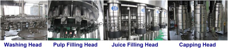 600ml Pet Bottle Hot Fill Juice Bottling Machine