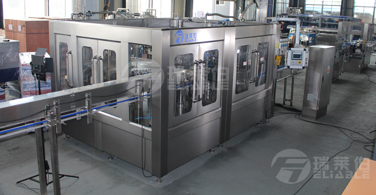 Monoblock Carbonated Beverage Bottle Filling Machine Used